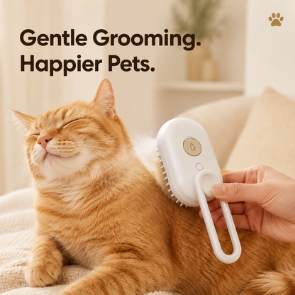 3-in-1 Rechargeable Pet Mist Brush