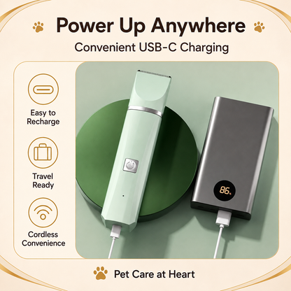 4-in-1 Rechargeable Pet Grooming Kit